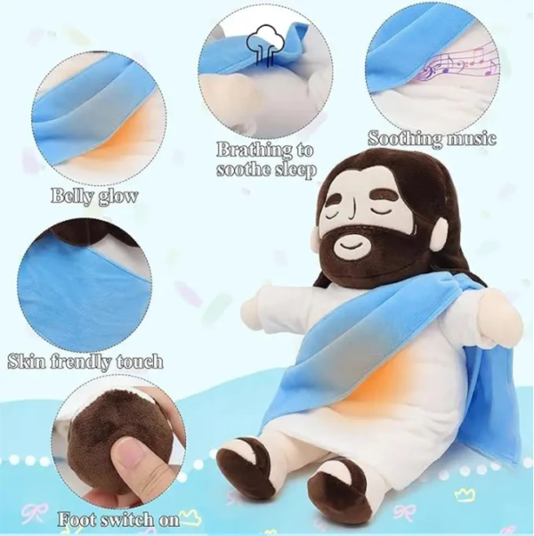 Peluche Jesús Calmante Azul - Imagen 2