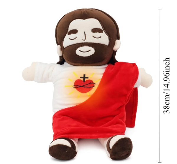 Peluche Jesús Calmante Rojo