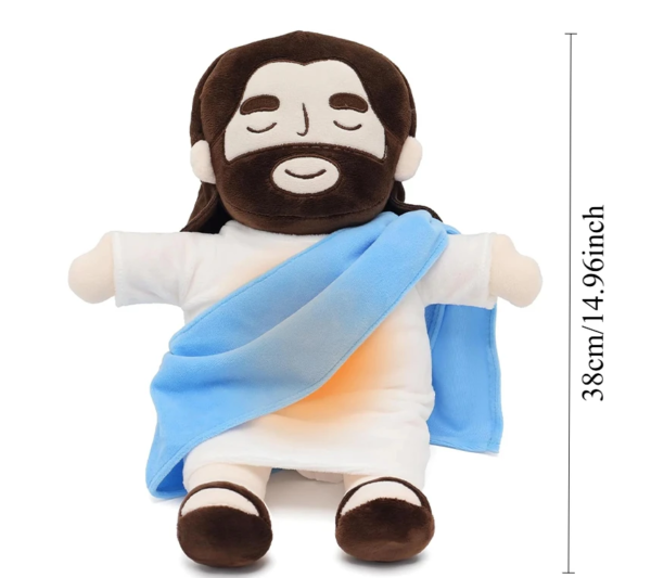 Peluche Jesús Calmante Azul